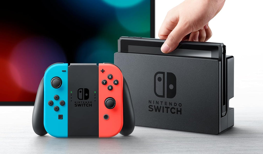 Nintendo Switch-Konsole Neon-Rot/Neon-Blau