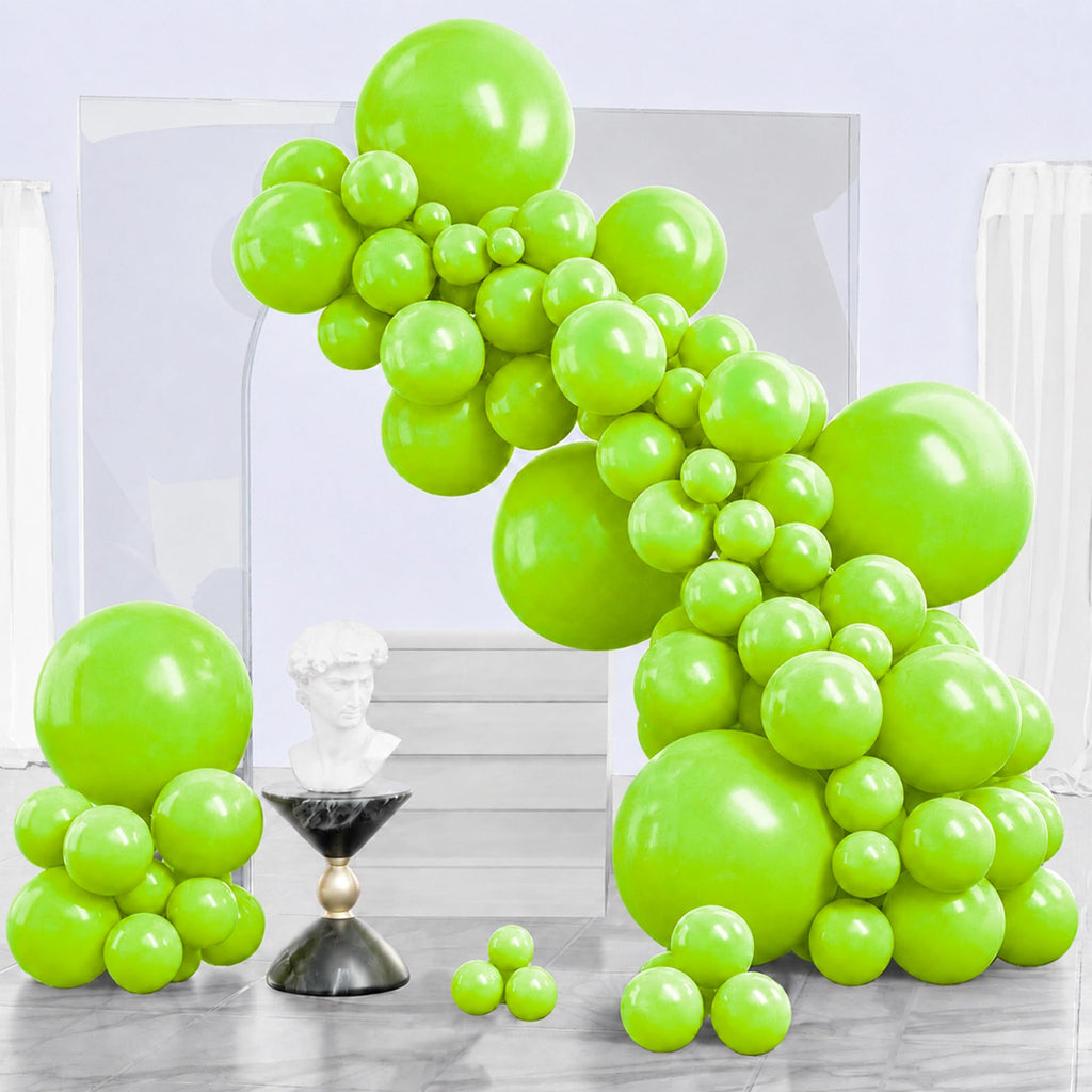 PartyWoo Black Balloons 140pcs Different Sizes of 18 12 10 5 Inch