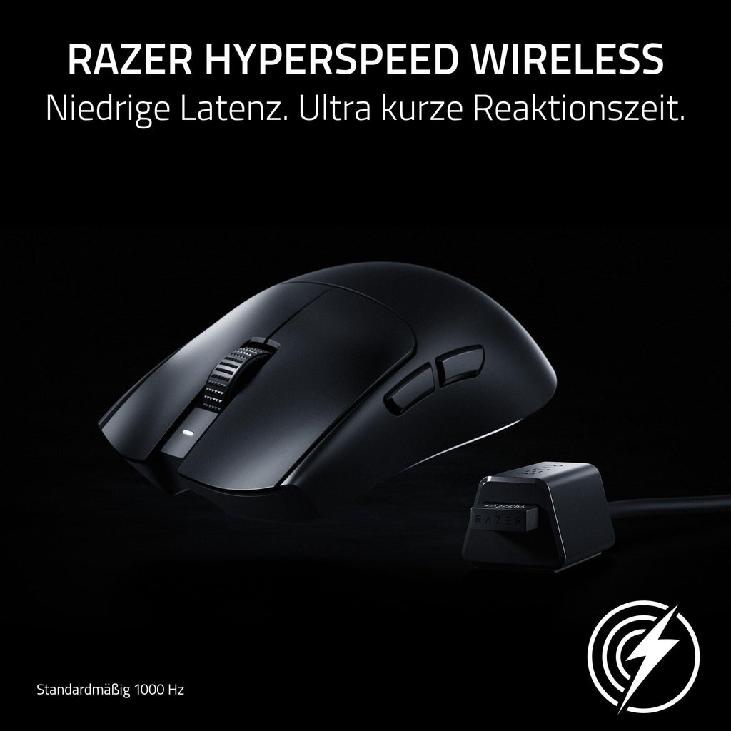 Razer Viper V3 HyperSpeed - Kabellose Esports Gaming-Maus - Focus Pro 30K DPI Sensor - bis zu 280 Std. Akku, Mechanische Maus-Switches 2th Generation - kabellose Abtastrate 4000Hz- PC/Mac | Schwarz
