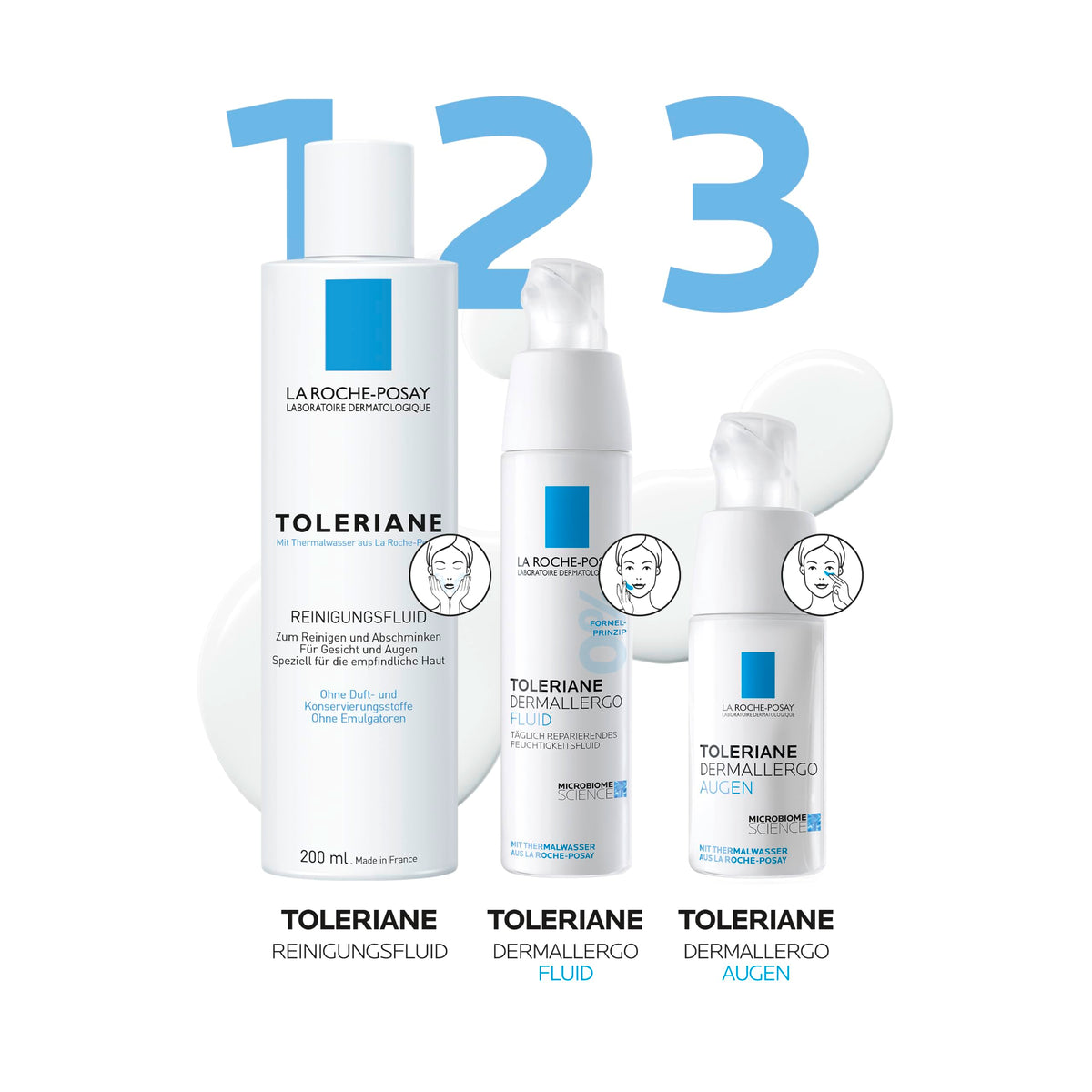 La Roche-Posay Toleriane Dermallergo beruhigende Creme, Gesicht, 40 ml