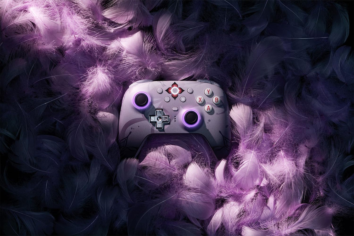 8Bitdo Ultimate 2 Wireless Controller for Windows & Android, Gaming Controller with TMR Joysticks, Switchable Hall Effect/Tactile Triggers, RGB Fire Ring, 8Speed Tech - WUCHANG: Fallen Feathers