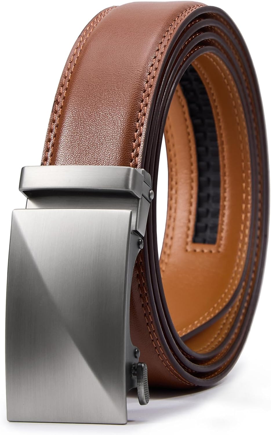 VATAN Ceinture Homme Cuir Boucle Automatique Ceintures 35mm