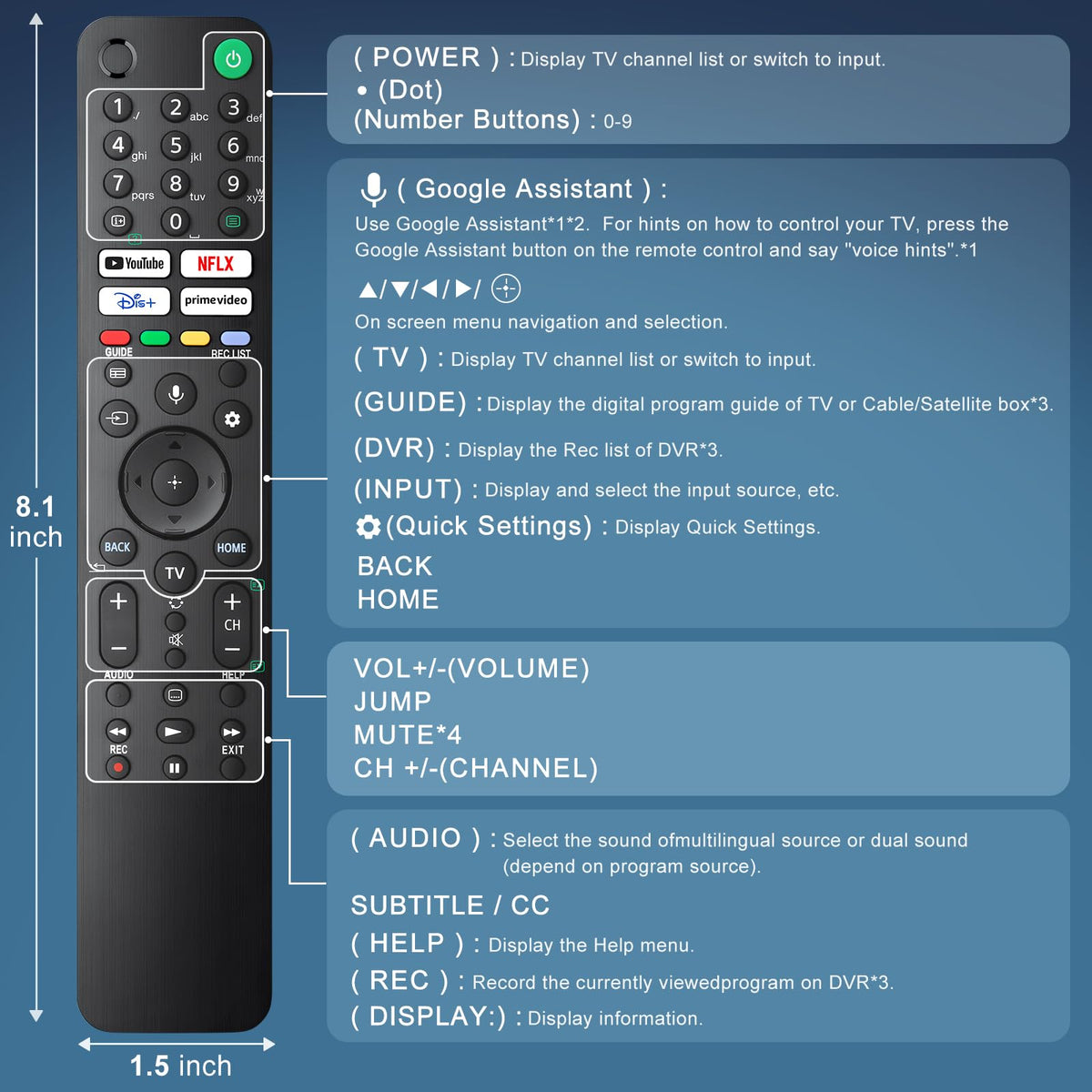 für Samsung Fernbedienung Fernseher, Universal für Samsung Smart TV