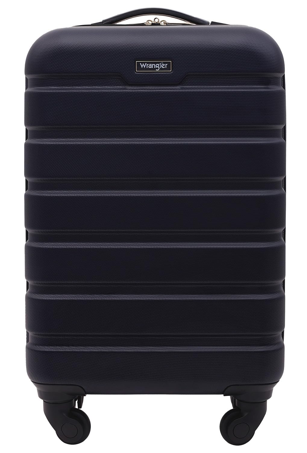 Wrangler 22" Hardside Spinner Carry-On Luggage, Charcoal