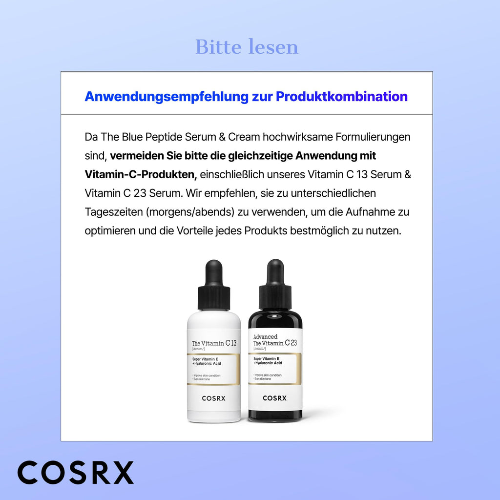 COSRX 6 Peptide Collagen Serum mit Copper Peptide, Anti-Aging Toner