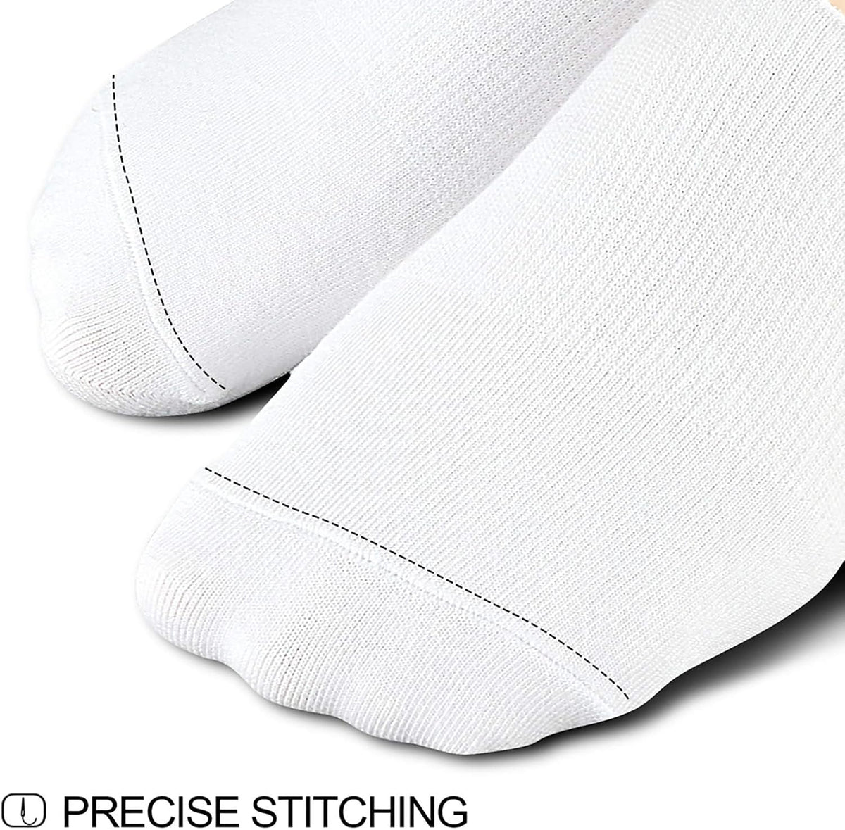 Wernies No Show Socks Women Low Cut Ankle Socks Non Slip 4/8 Pairs