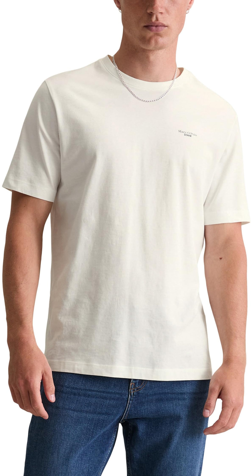 Marc O'Polo Denim Herren T-Shirt aus Bio-Baumwolle Regular Fit
