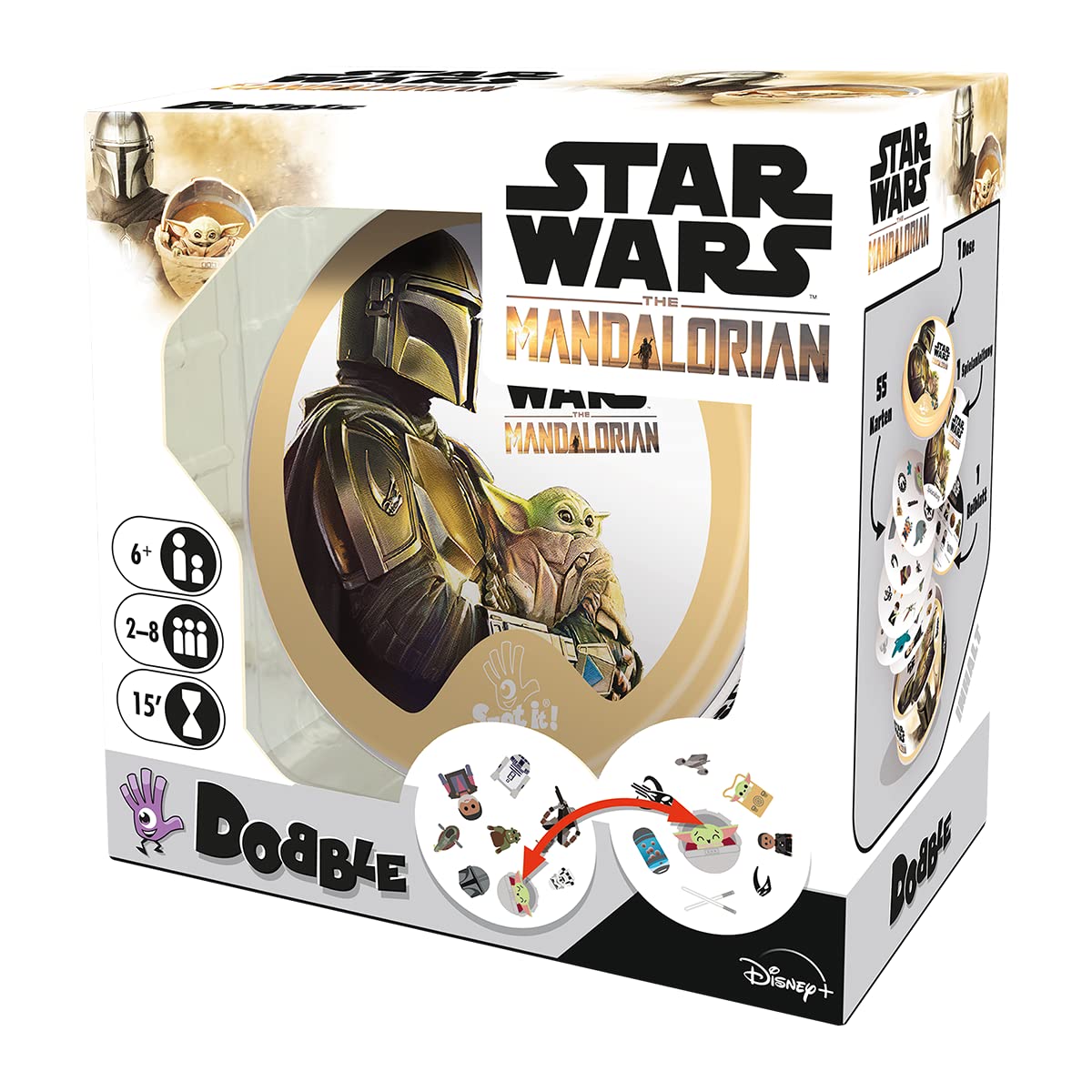 Asmodee, Dobble Bundesliga, Rasantes Familienspiel, Deutsch