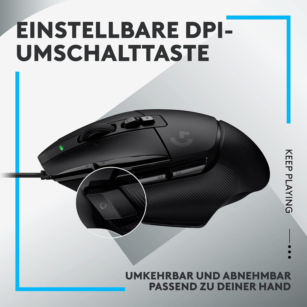 Logitech G G515 LIGHTSPEED TKL kabellose flache Gaming-Tastatur (Schwarz)