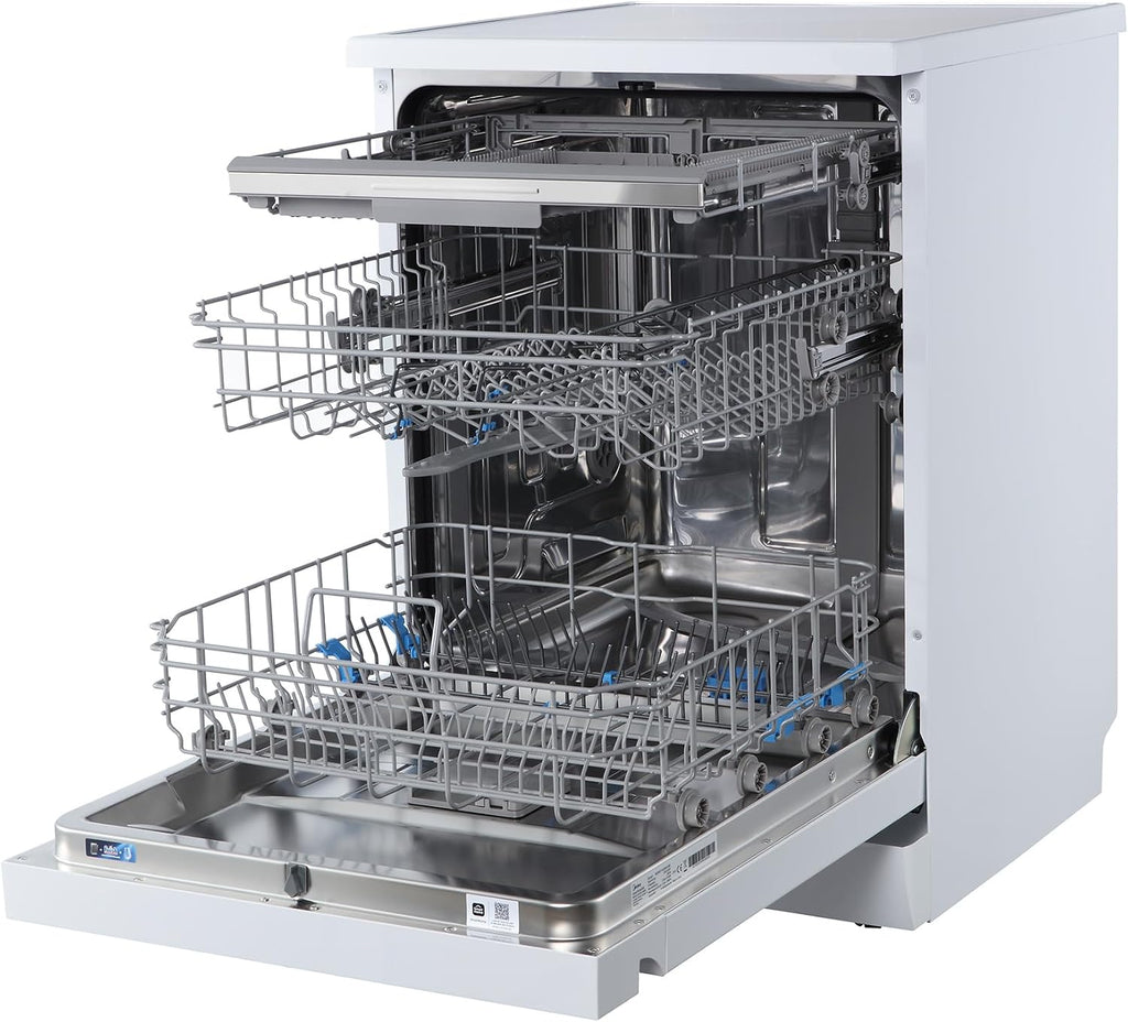 Midea Geschirrspüler Teilintegriert 60 cm Einbau Spülmaschine 13 Gedecke