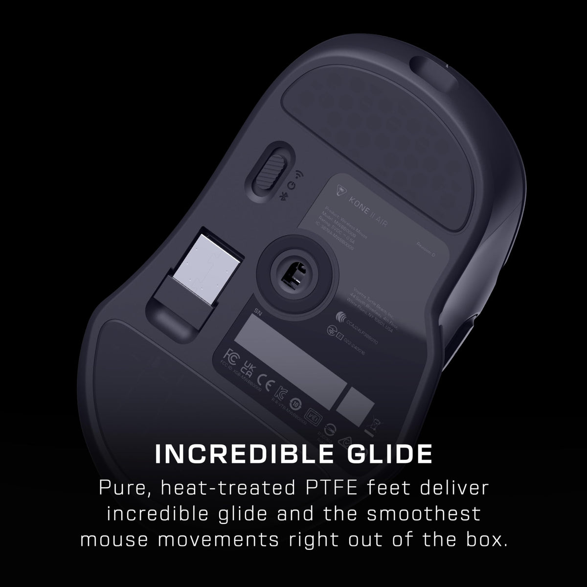 Turtle Beach Kone II ergonomische RGB-PC-Gaming-Maus mit Kabel
