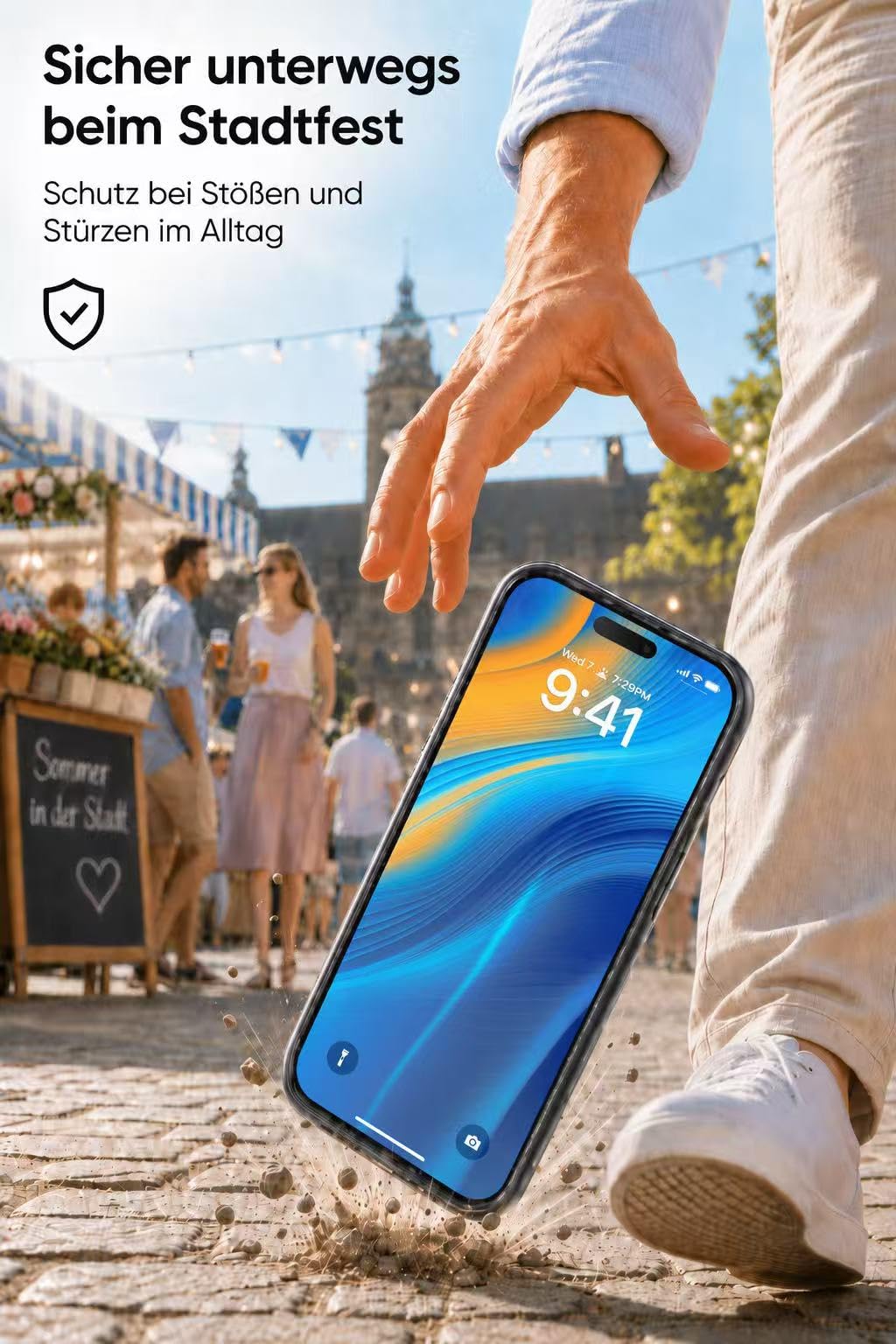 TORRAS für iPhone 18 Pro 9H+ Kratzfest Kameraschutz HD-Klares, Grau
