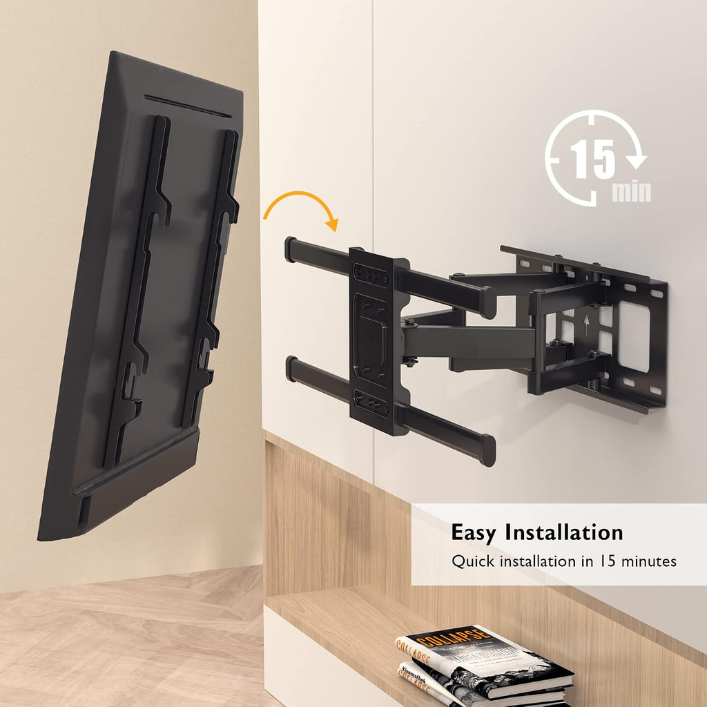 BONTEC TV Wandhalterung für 32-85 Zoll Fernseher, bis zu 60 kg