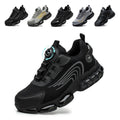 Chaussures de Sécurité Hommes Femmes Basket Respirante Antidérapante Légère Travail avec Embout en Acier 36-46 EU