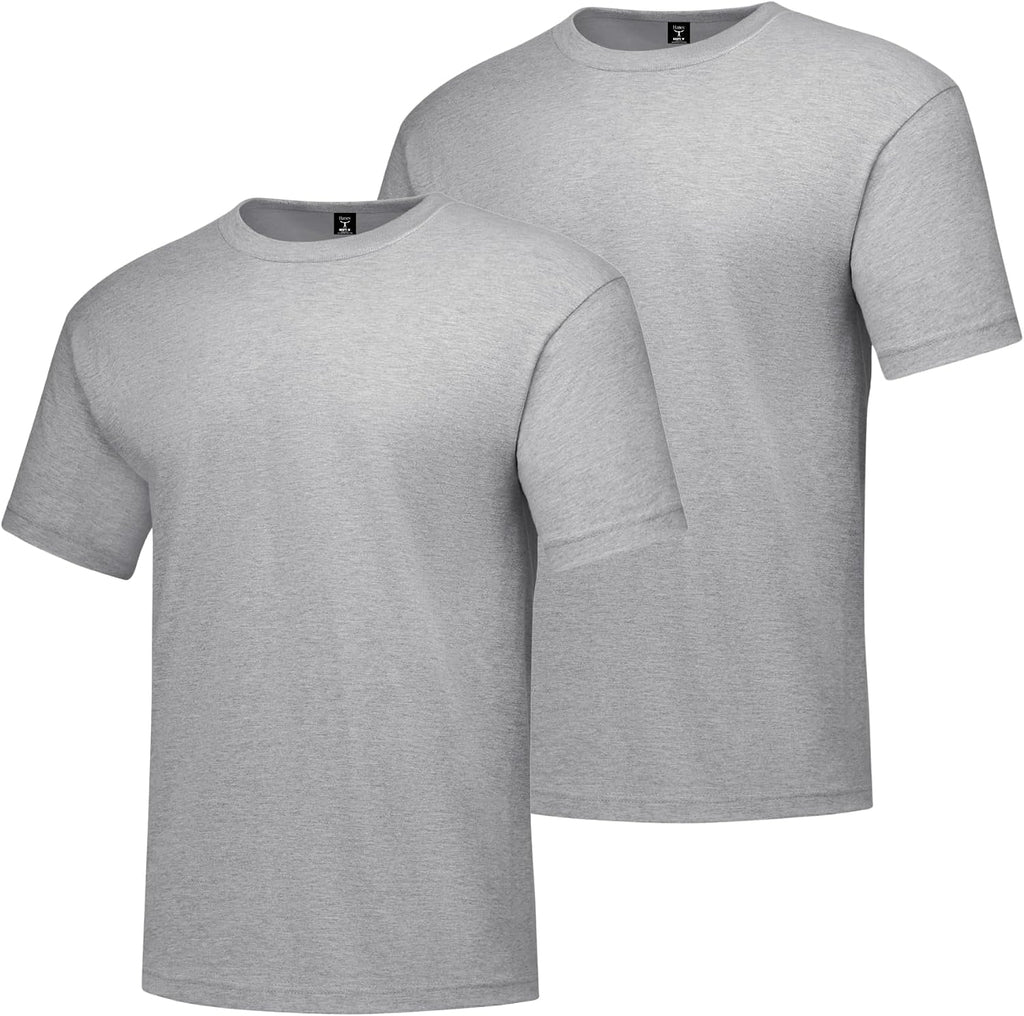 Hanes Men's Beefy-T Cotton Crewneck T-Shirt, 2-Pack, Big & Tall Sizes
