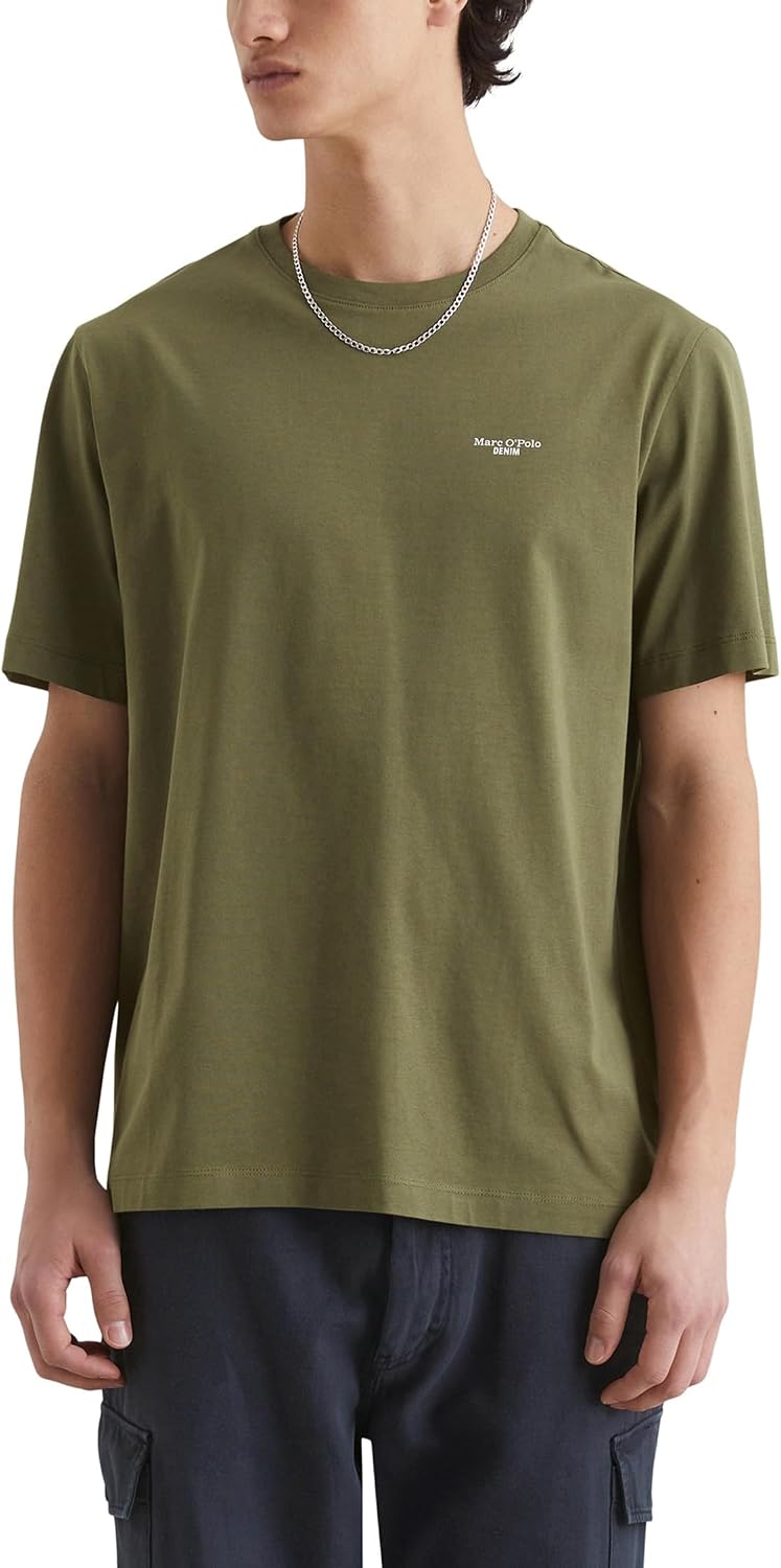 Marc O'Polo Denim Herren T-Shirt aus Bio-Baumwolle Regular Fit
