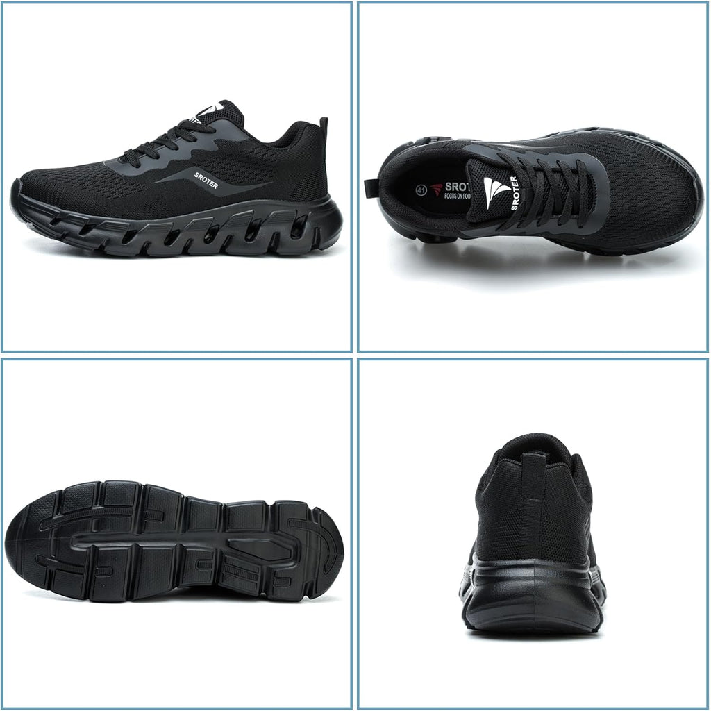 HEOAARG Chaussures de Sécurité Hommes Femme Embout Acier Chaussures de Travail Légère Respirant Antidérapante Basket Securite