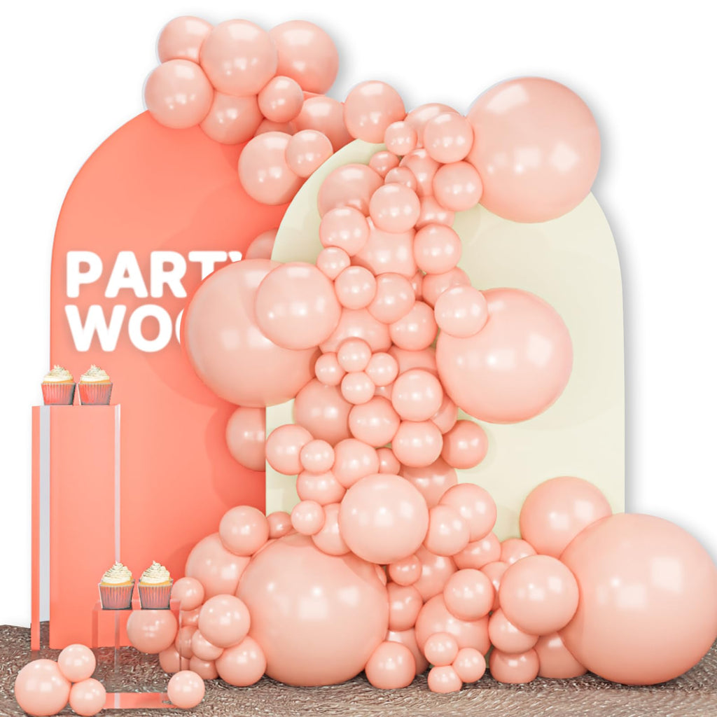 PartyWoo Black Balloons 140pcs Different Sizes of 18 12 10 5 Inch