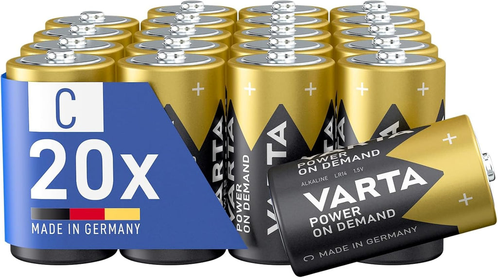 Varta Batterien AAA 100 Stück Power on Demand Alkaline 1,5 V Vorratspack
