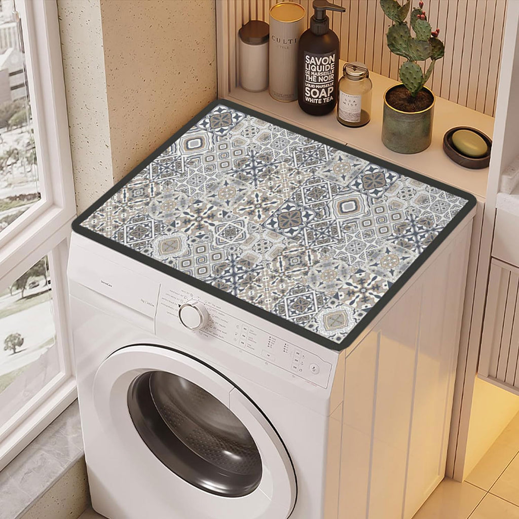 YeahBoom Waschmaschinenauflage 60x60cm,Waschmaschinenabdeckung Universal