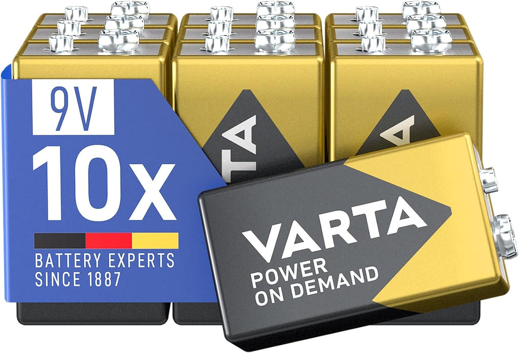 Varta Batterien AAA 100 Stück Power on Demand Alkaline 1,5 V Vorratspack
