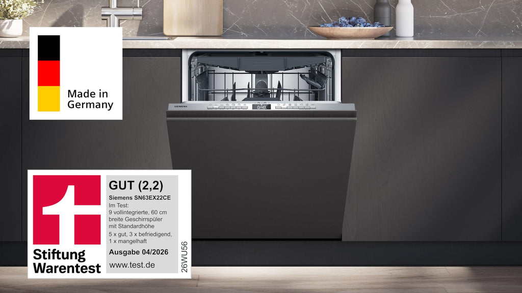 Siemens iQ300 Smarter Vollintegrierter Geschirrspüler 60 cm SN63EX06VE