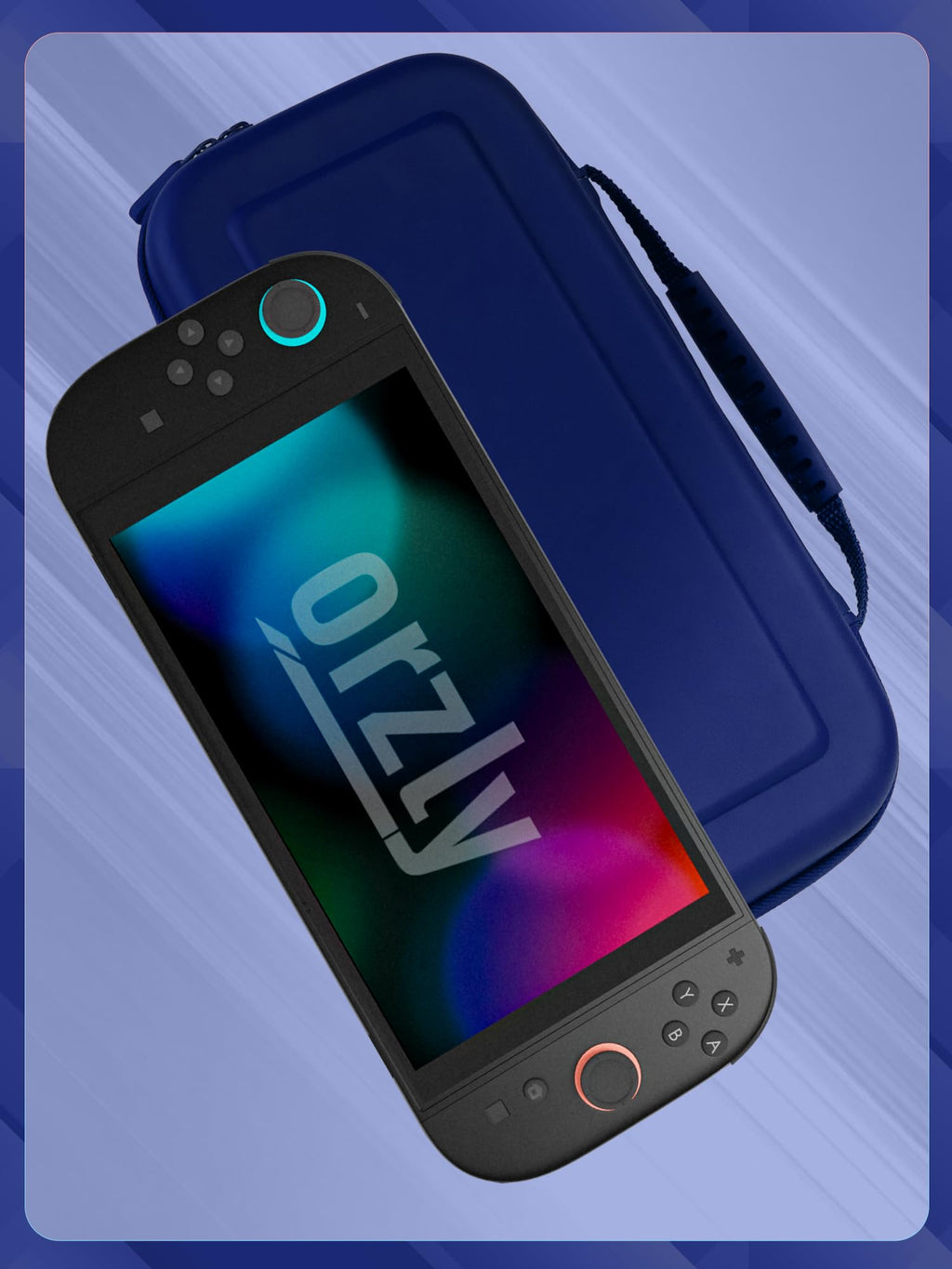 Orzly Tragetasche kompatibel mit Nintendo Switch Lite (2019) – Aufbewahrungstasche - Hartschalen Case/Hülle/Schutzhülle für die Verwendung mit der Nintendo Switch Lite Konsole & Accesoires - ROSA