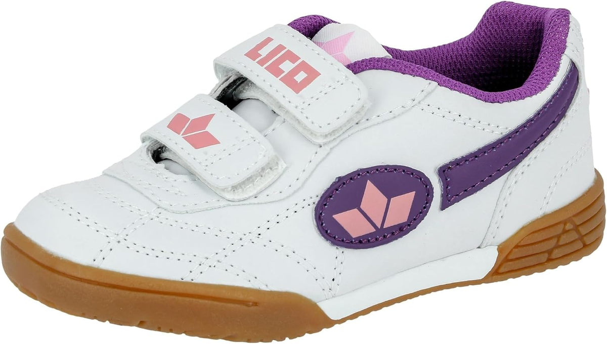 Lico Unisex Kinder Bernie V Hallenturnschuhe(Klettverschlüsse können variieren)