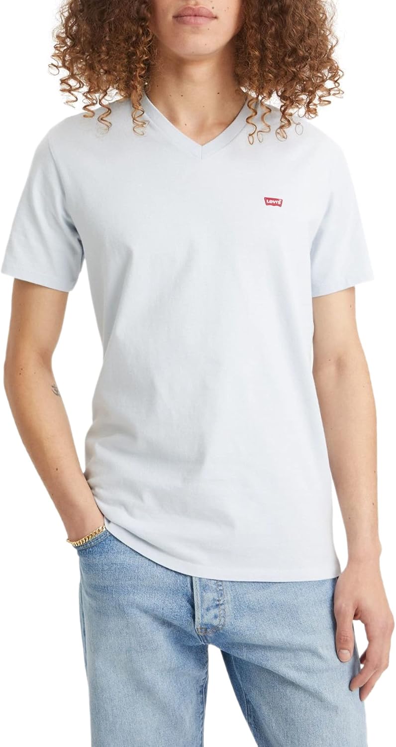 Levi's Herren Original Housemark V-Neck T-Shirt