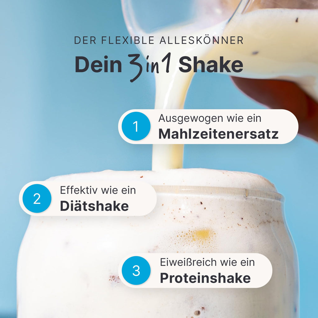 SHEKO Balance Shake Erdbeere – Mahlzeitersatz & Abnehmshake – 378 g