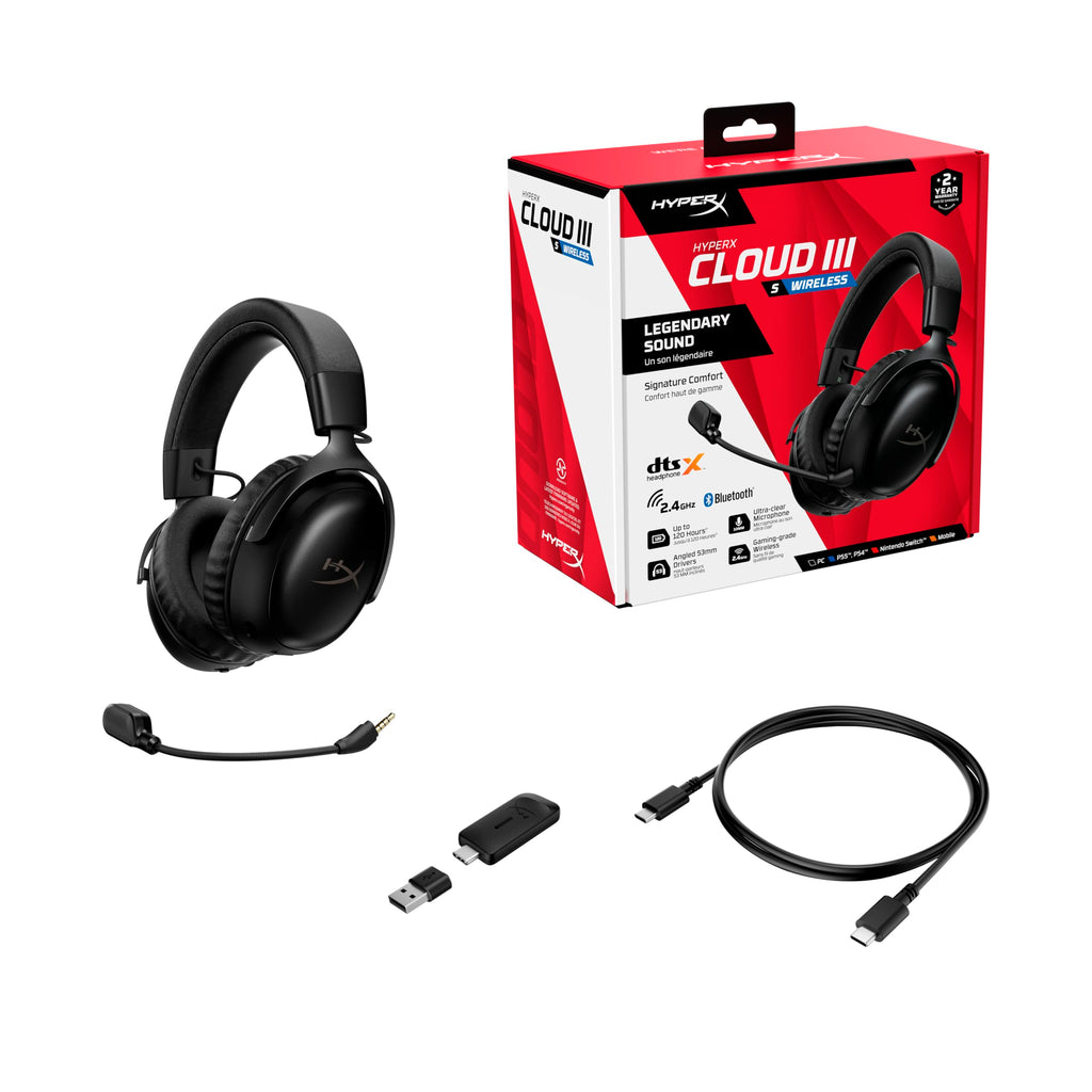 HyperX Cloud III – Kabelgebundenes Gaming-Headset