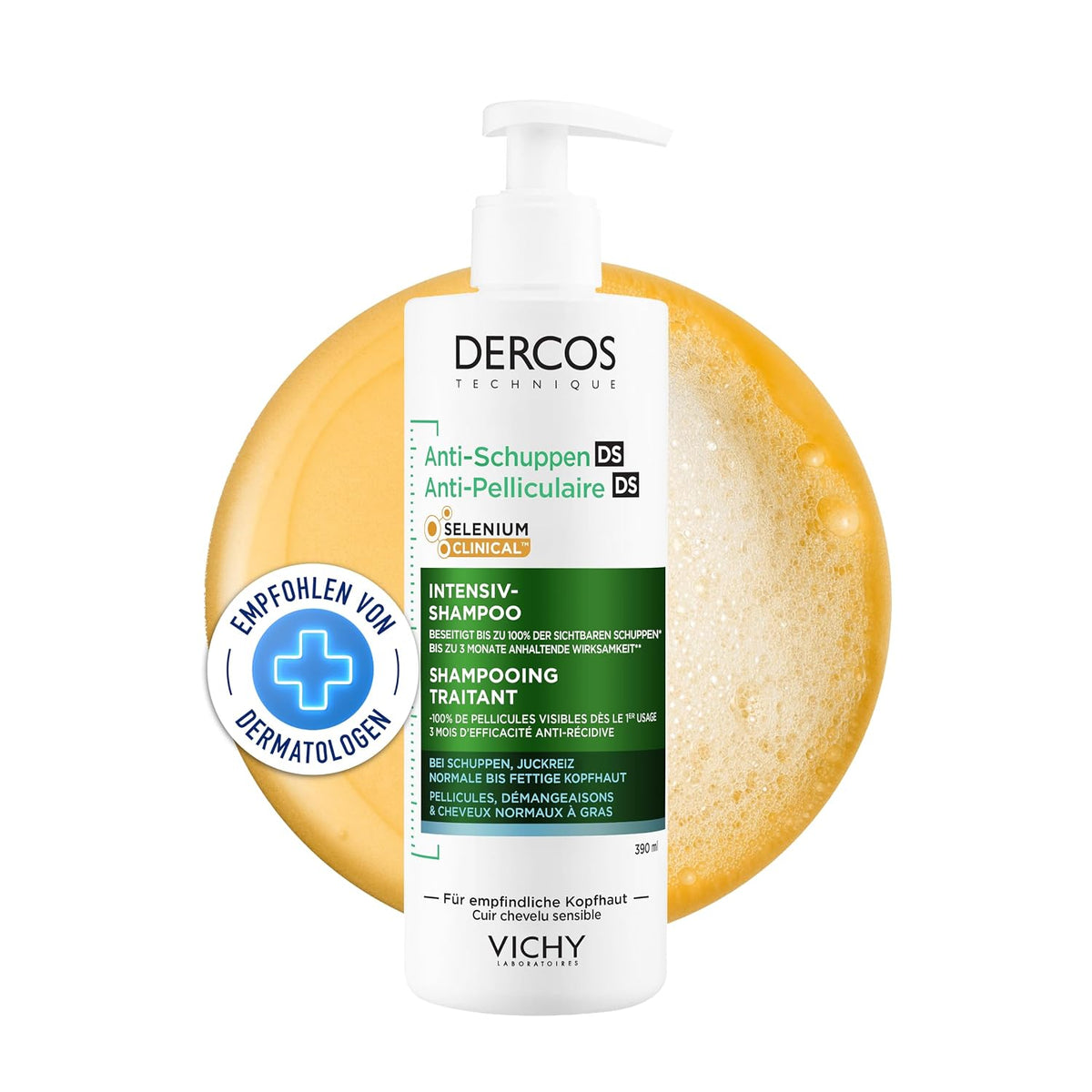 Vichy Dercos Anti-Schuppen Shampoo für fettige Kopfhaut