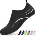 Sixspace Unisex Badeschuhe Wasserschuhe mit Rutschfester Sohle, Gr.34-47
