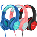 EarFun Kinder Kopfhörer mit 3,5 mm Kabel, Lautstärkebegrenzung, Blau-grün