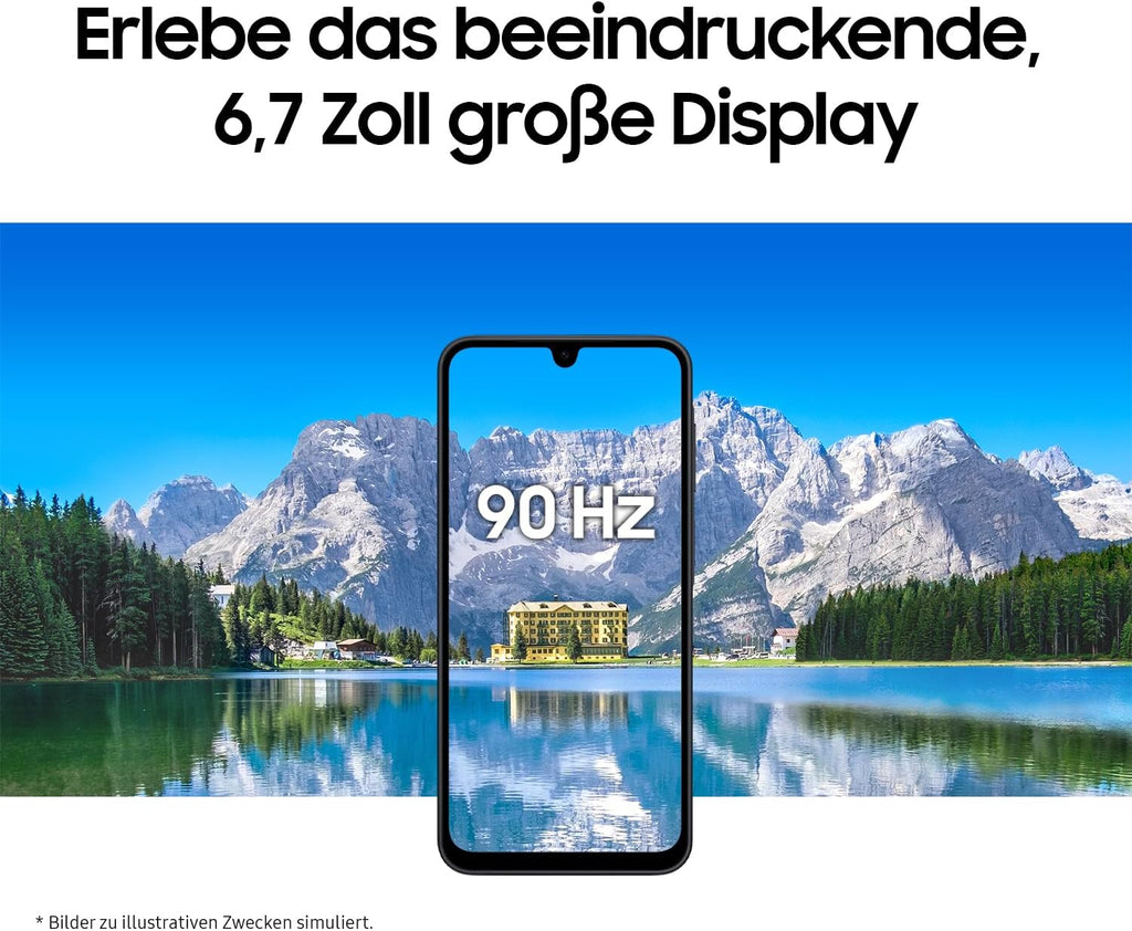 Samsung Galaxy A17 5G AI Smartphone, KI-Handy mit Android, Dünner 7,5-mm-Rahmen, 50-MP-Kamera, 128 GB Speicher, 4 GB RAM, 5.000-mAh-Akku, Black, 2,5 Jahre Herstellergarantie [Exklusiv auf Amazon]
