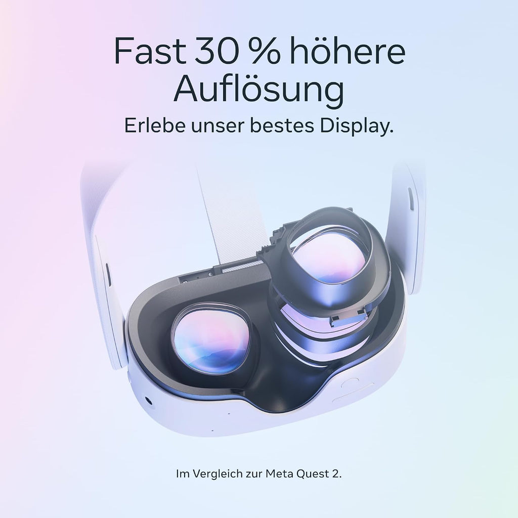 Meta Quest 3 512 GB | VR-Headset – 30 % höhere Auflösung – Doppelte Grafikleistung – Virtual Reality ohne Kabel – Gorilla Tag Cardboard Monkenaut Bundle – Amazon Exclusive