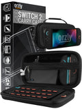 Orzly Tragetasche kompatibel mit Nintendo Switch Lite (2019) – Aufbewahrungstasche - Hartschalen Case/Hülle/Schutzhülle für die Verwendung mit der Nintendo Switch Lite Konsole & Accesoires - ROSA