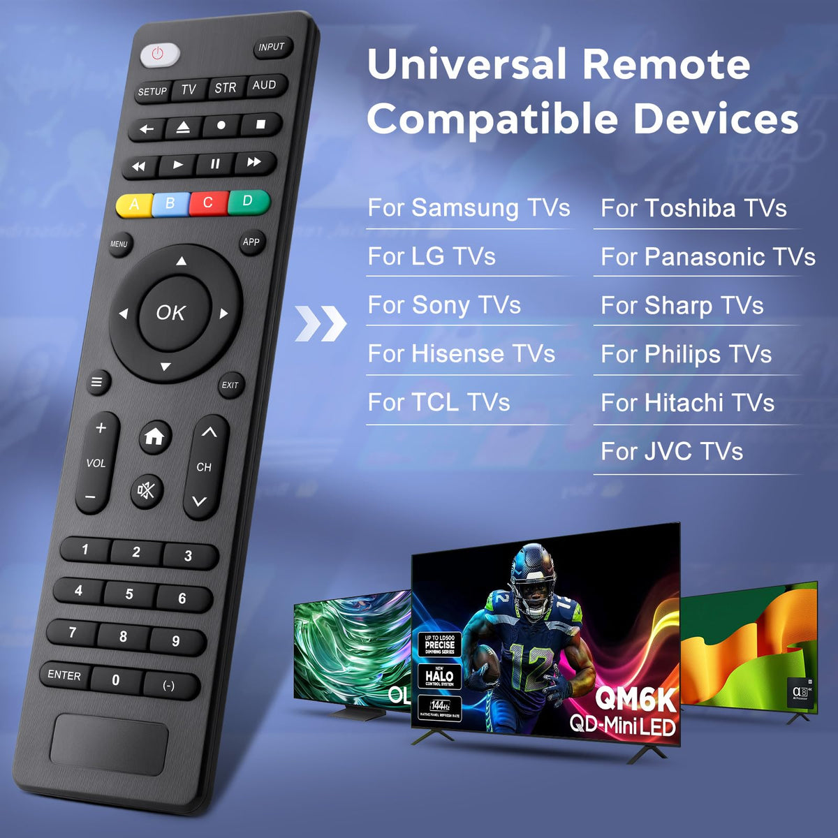 für Samsung Fernbedienung Fernseher, Universal für Samsung Smart TV