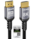 Sniokco 10K 8K 4K HDMI 2.1 Kabel 7.62Meter Zertifiziert 48Gbps High Speed
