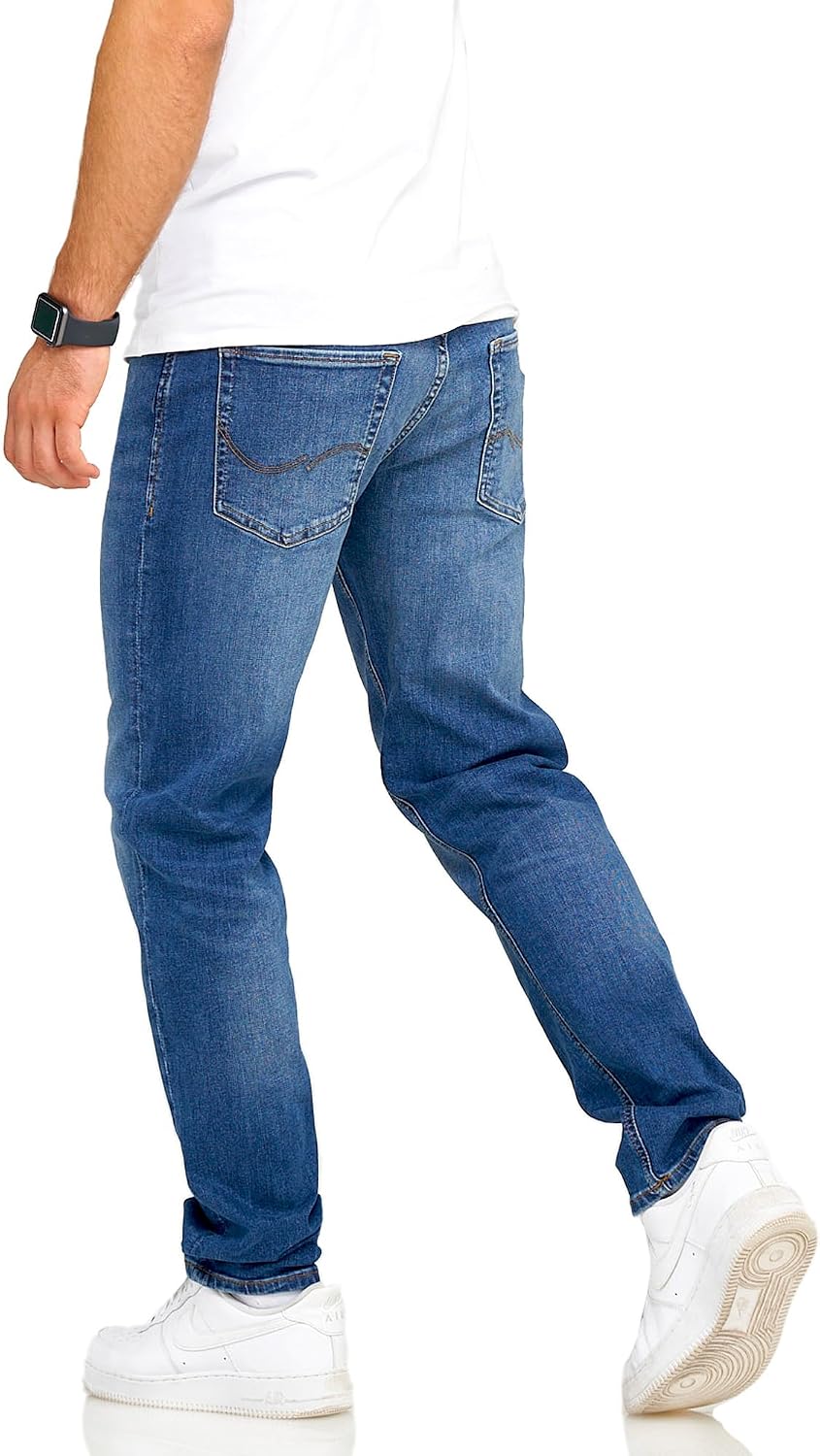 JACK & JONES Infinity Herren Jeans Mike ARIS Comfort Fit Denim Herrenhose