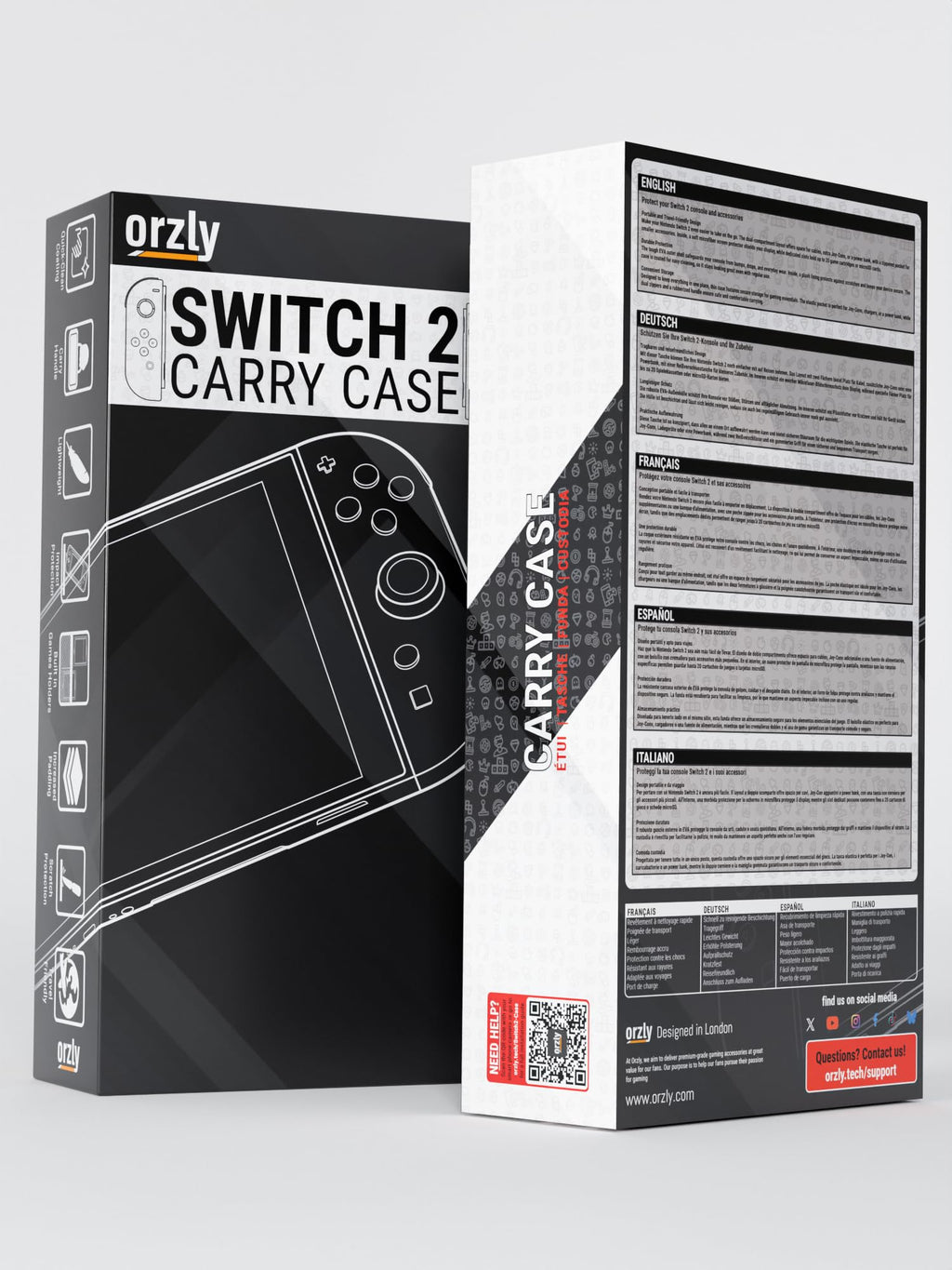 Orzly Tragetasche kompatibel mit Nintendo Switch Lite (2019) – Aufbewahrungstasche - Hartschalen Case/Hülle/Schutzhülle für die Verwendung mit der Nintendo Switch Lite Konsole & Accesoires - ROSA