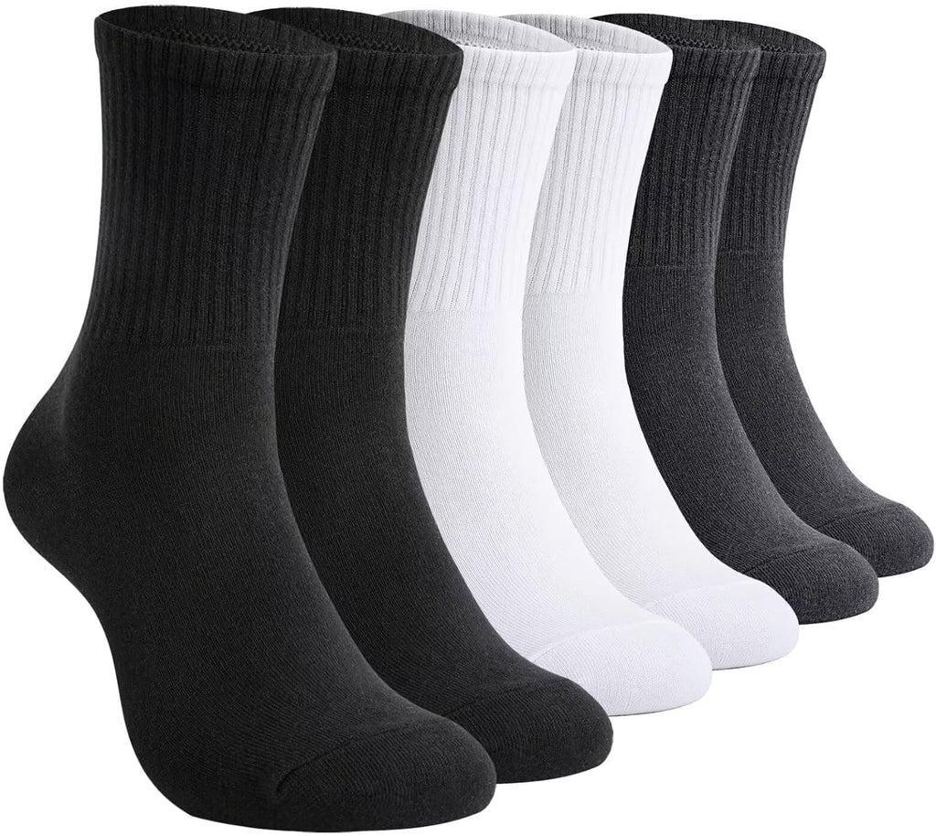Chaussettes Homme Femme Coton Sport Tennis Course Golf (Lot de 6/12)