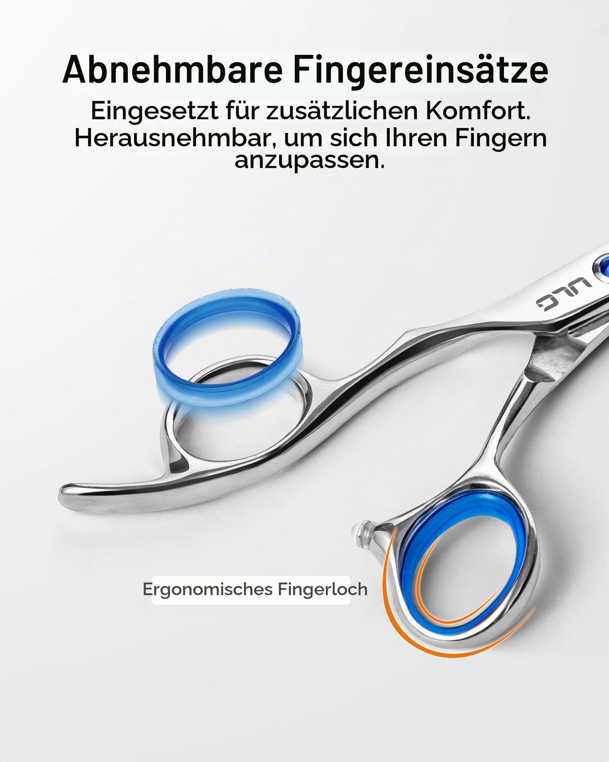 Haarschere Scharfe Friseurschere ULG 6.5 Zoll Präziser Schnitt Haarschnitt japanischer rostfrei edelstahl Rasiermesserscharf Effilierscheren