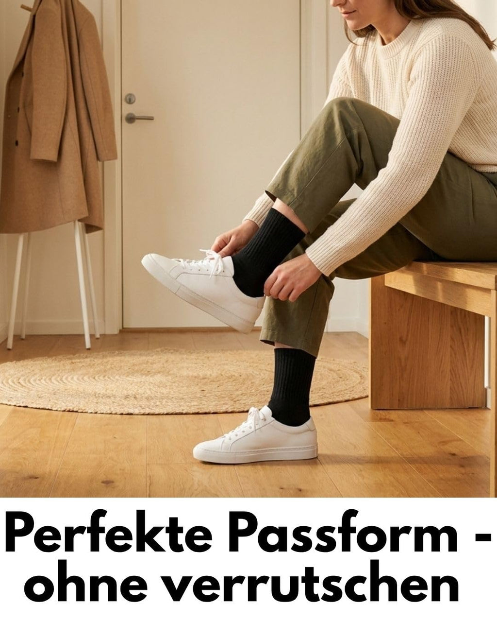 10 Paar Sportsocken Tennissocken Herren Damen Atmungsaktive Crew Socken Baumwolle