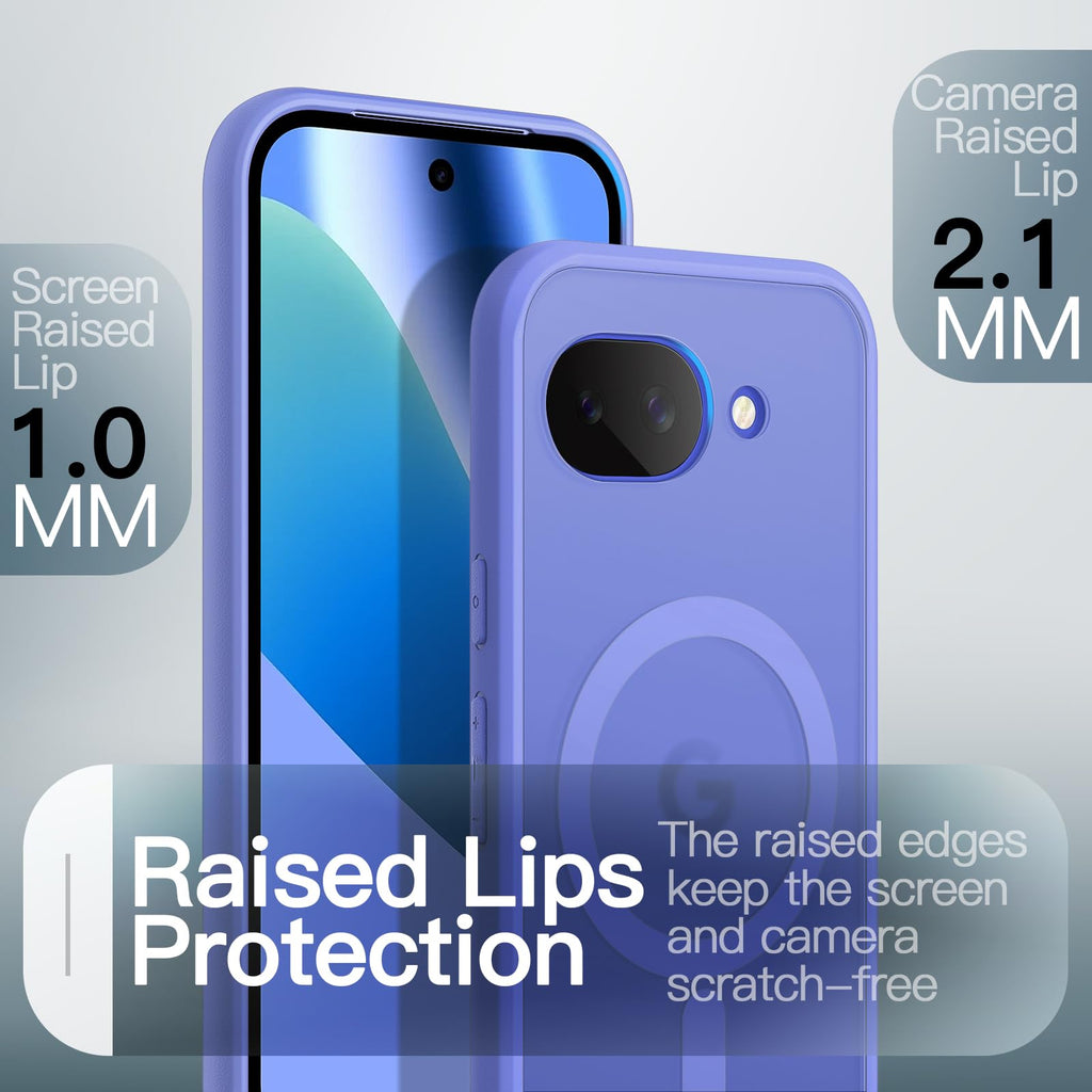 JETech Magnetische Hülle für Google Pixel 10/10 Pro, Obsidian