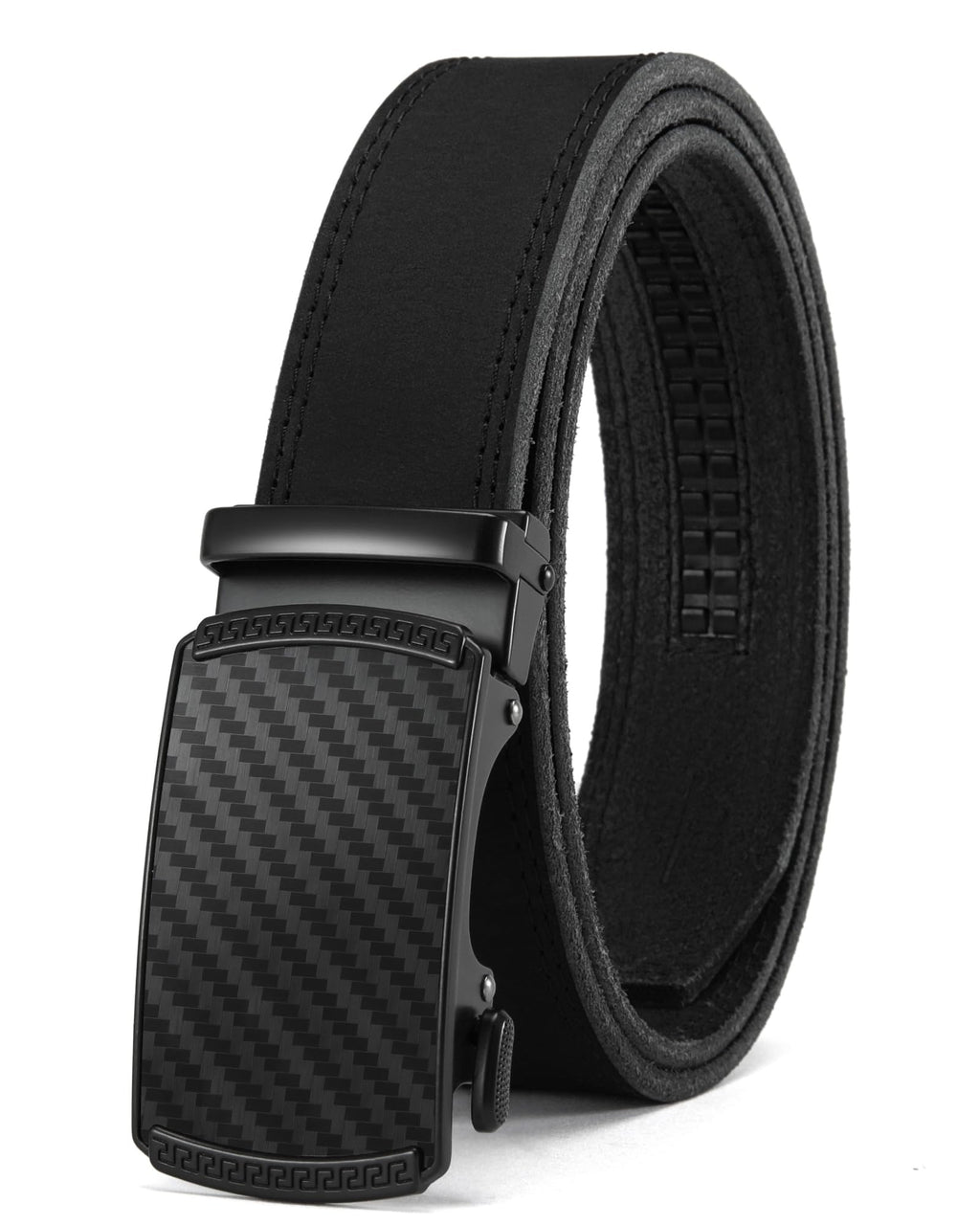 CHAOREN Gürtel Herren, Automatik Ledergürtel Herren 35mm ohne Löcher
