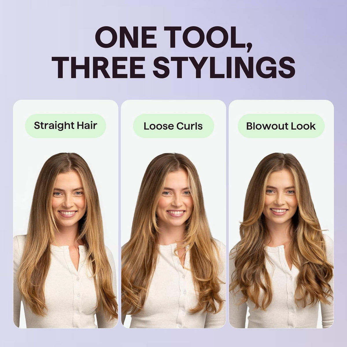 Wavytalk Thermobürste, Thermal Brush 38mm Ionische Lockenbürste