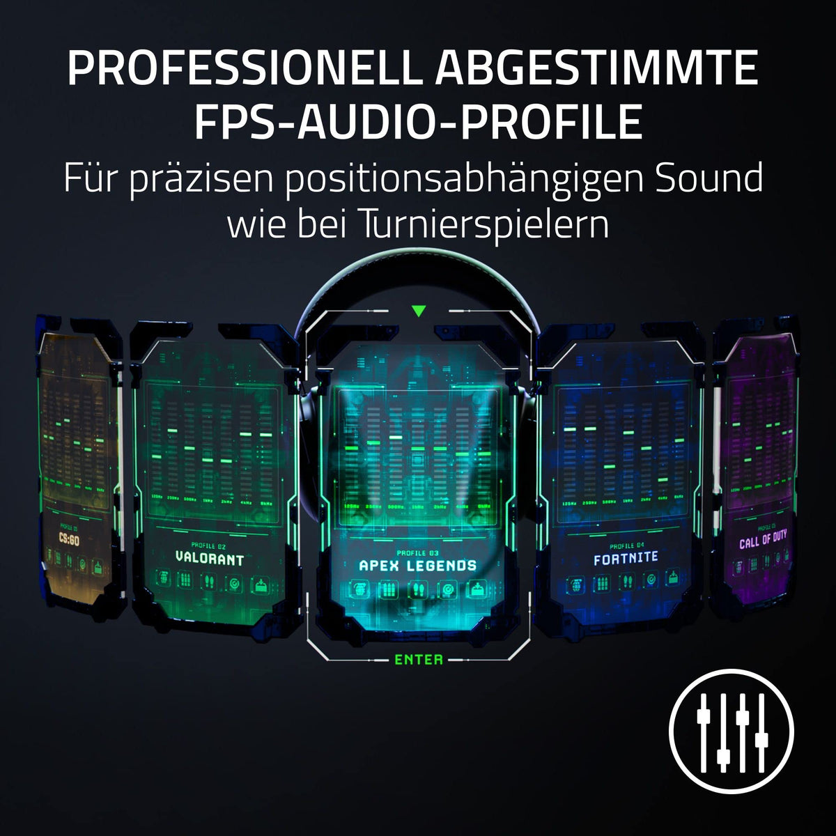 Razer BlackShark V2 X - Multi-Plattform kabelgebundenes Esports-Headset (Triforce 50mm Treiber, Erweiterte Passive Geräuschunterdrückung, 7.1 Surround Sound, Hyperclear Cardioid Mic) Grün