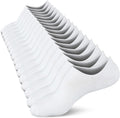 Wernies No Show Socks Women Low Cut Ankle Socks Non Slip 4/8 Pairs