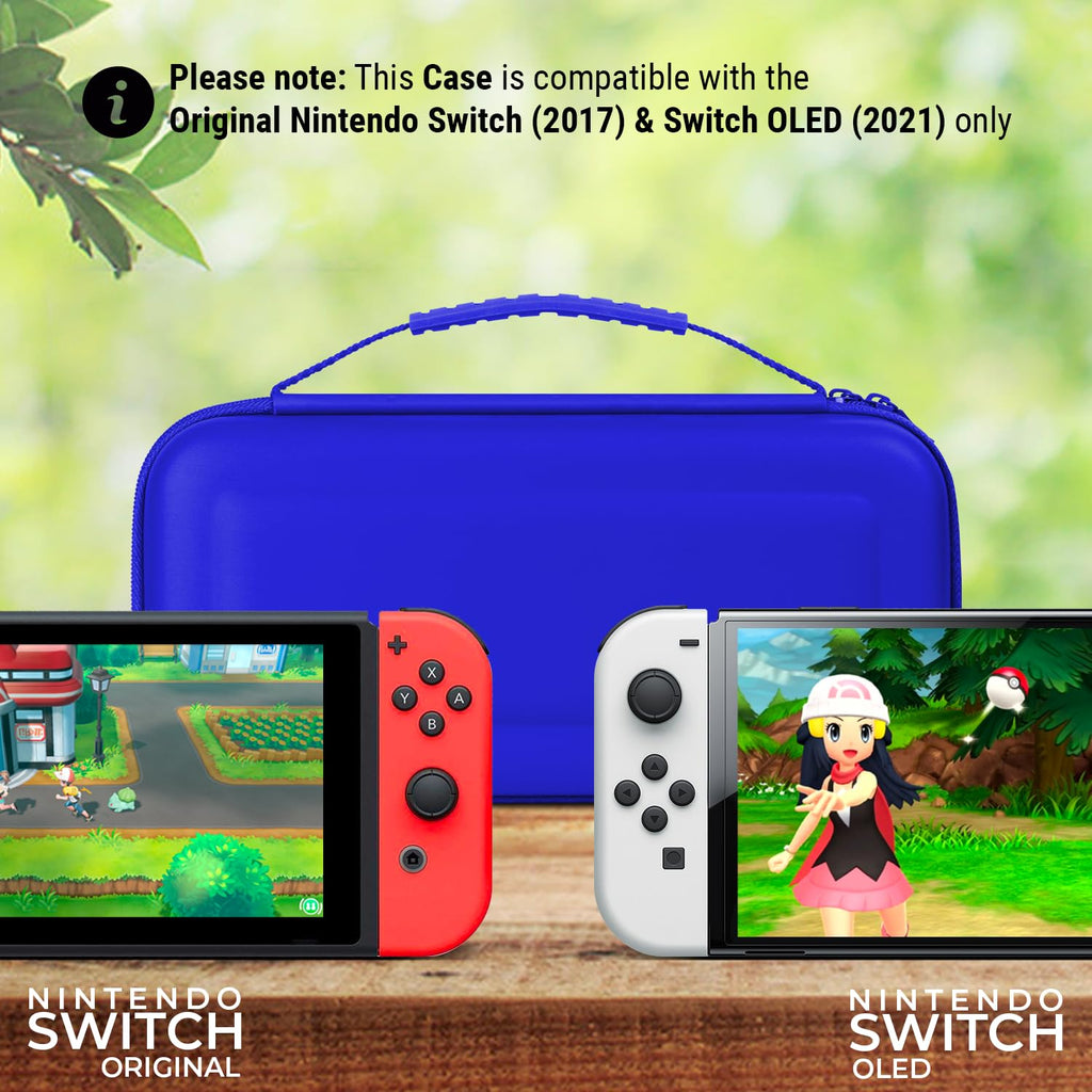Orzly Tragetasche kompatibel mit Nintendo Switch Lite (2019) – Aufbewahrungstasche - Hartschalen Case/Hülle/Schutzhülle für die Verwendung mit der Nintendo Switch Lite Konsole & Accesoires - ROSA